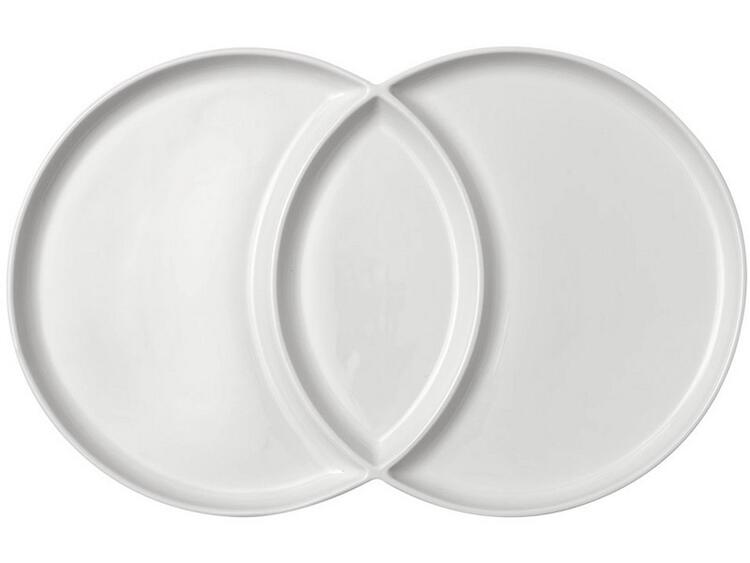 ANTIPASTIERA WHITE PLATTER 