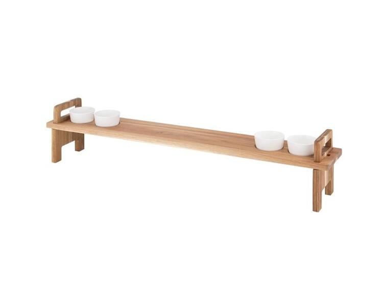 GATHER TAPAS PLANK SERVING BOARD 