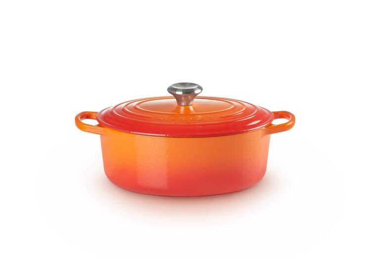 CASSERUOLA OVALE 27 ARANCIO 