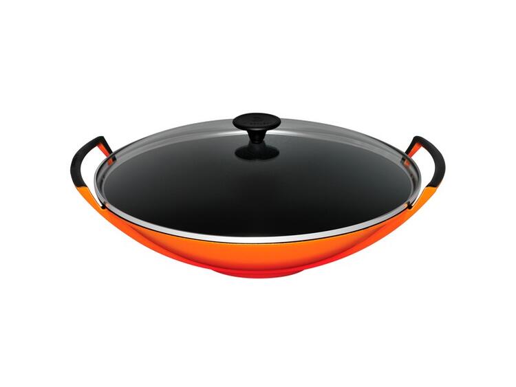 WOK C.COP. ACCIAIO CM.36 NERO 