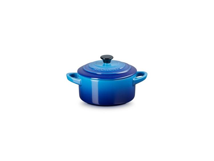 MINI COCOTTE TONDA 10 AZZURRA 