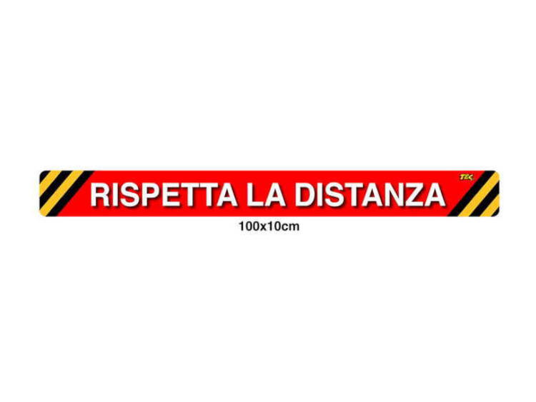 ADESIVO SICUREZZA 100X10 