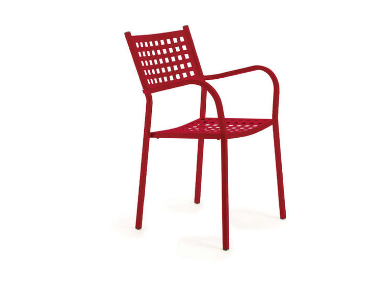 ALICE POLTRONA ROSSO RAL 3003 
