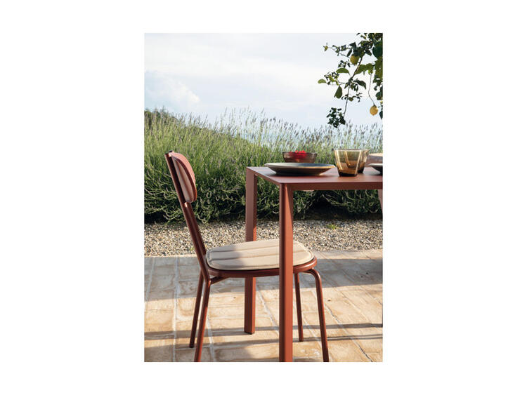 FOX SEDIA TERRACOTTA RAL 8012 