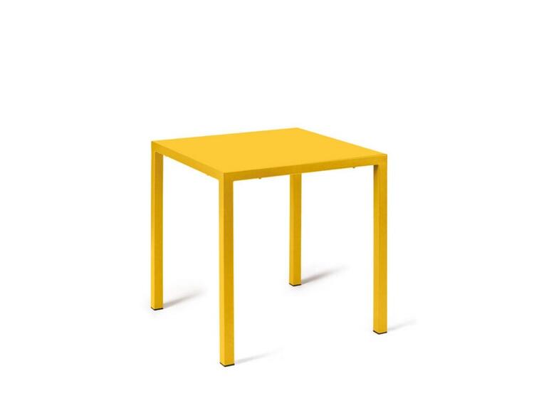 TAVOLO QUATRIS 70X70 GIALLO 