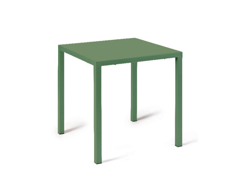 TAVOLO QUATRIS 80X80 VERDE MENTA 