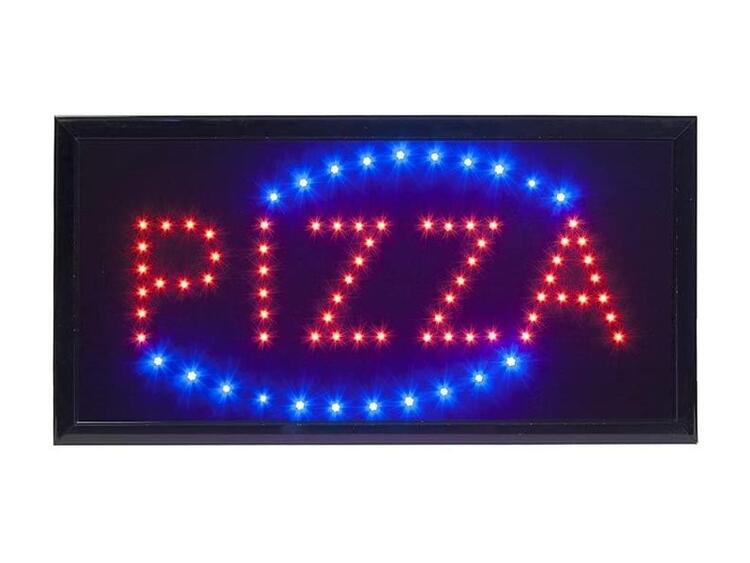 INSEGNA LUMINOSA A LED PIZZA 