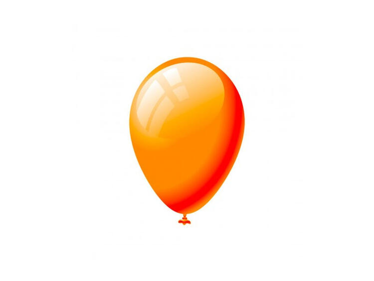 BS. 16 PALLONCINI CM.28 ARANCIO 