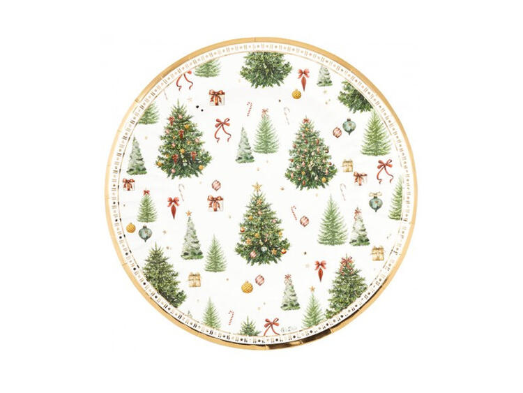 PIATTI PZ. 6 MAXI CM.33 CHRIST.FORE 