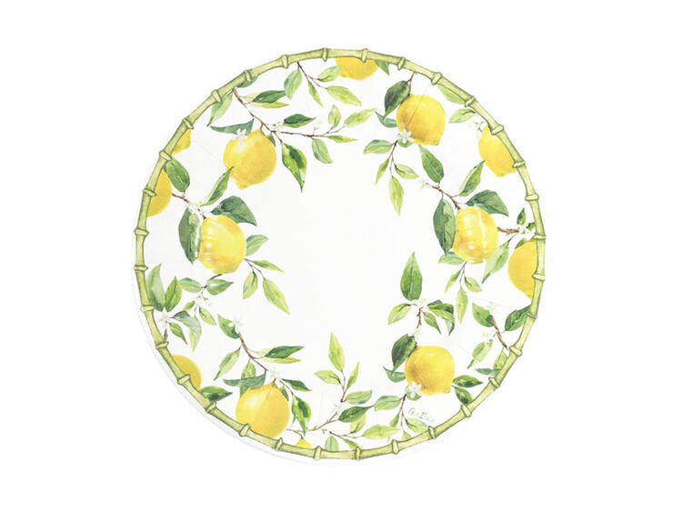 PIATTI PZ. 8 CM.27 LEMON TREE 
