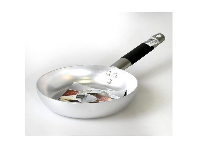 PADELLA SVASATA ALTA ALLUMINIO SENZA COPERCHIO 1 MANICO TUBOLARE INOX COOL 24 CM 