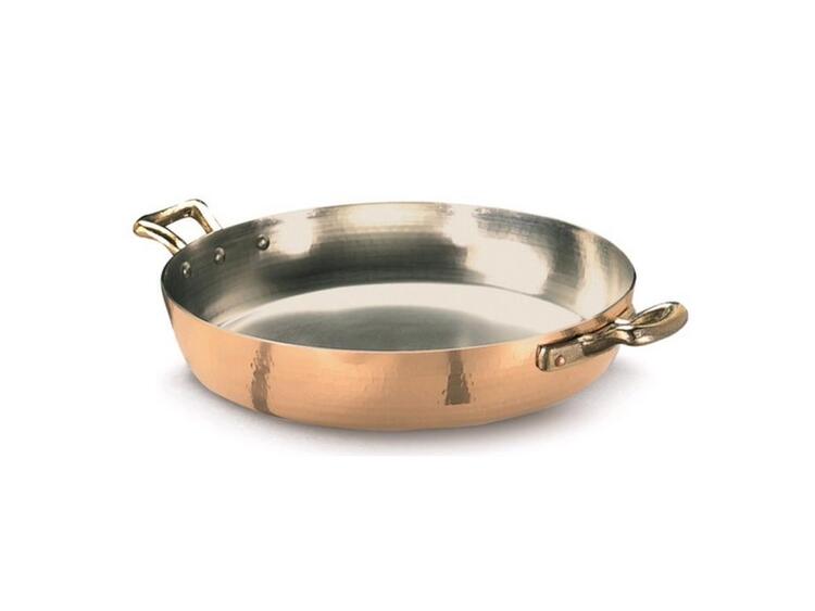 RAME MARTELLATO TEGAME 2 MANIGLIE 20 