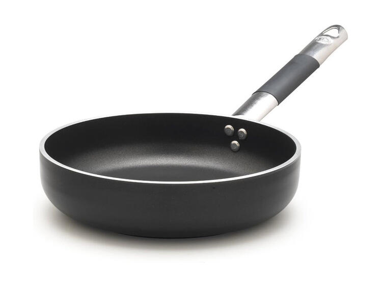 ALBLACK PADELLA DRITTA ANTIADERENTE INDUZIONE 1 MANICO TUBOLARE INOX COOL 24 CM 