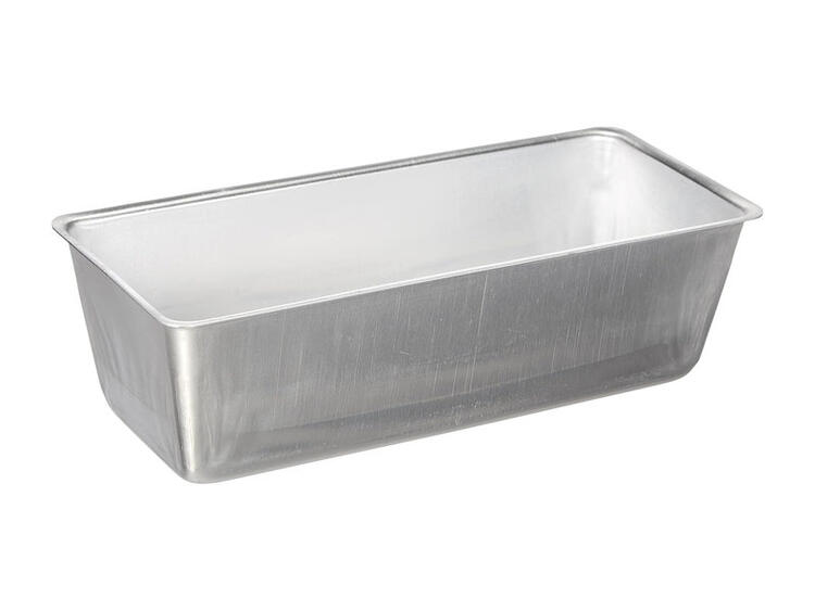 FORMA PLUMCAKE IN ALLUMINIO CM 22X9 H 6,5 CM 