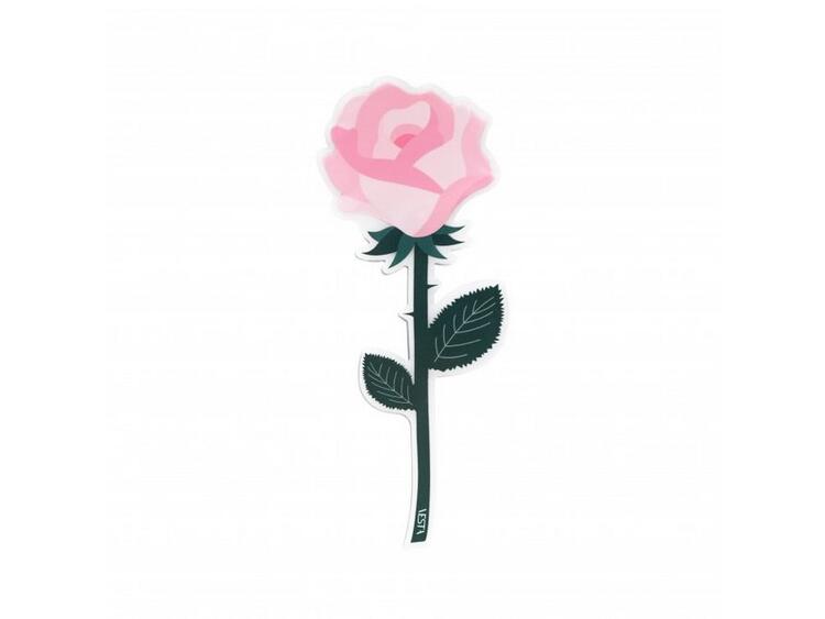 BOMBONIERA ROSA ROSA KIT 6 PZ. 