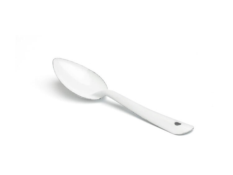 PELTRE COLLECTION CUCCHIAIO FERRO SMALTATO BIANCO 20,0 CM PEZZI 1 