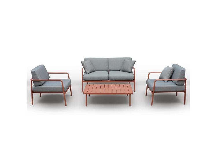 CANNES SET LOUNGE TERRACOTTA 