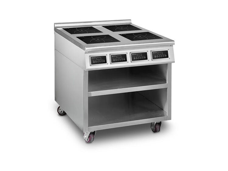 CUCINA A INDUZZIONE 4 ZONE 17KW 