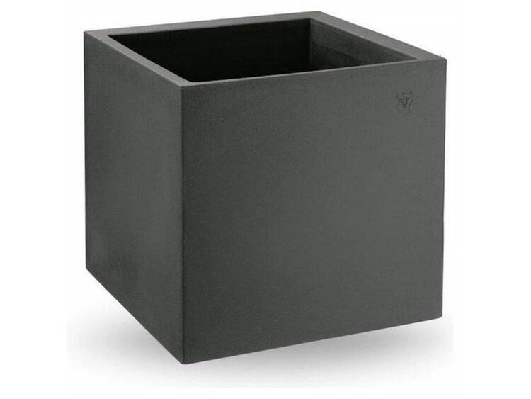 VASO COSMOS CUBO CM.55 ANTRACITE 