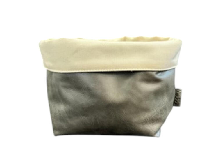 CESTINO SIM+TES.14X14 SABBIA C/LOGO 