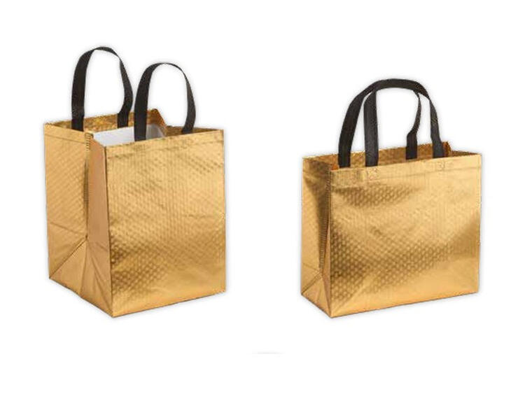 SHOPPER GLITTER GOLD PANETTONE 25 